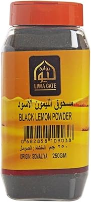 Black lemon powder bottle 250 grams.. DIAYTAR NIGERIA: Your trusted partner for affordable online shopping with reliable delivery timeframes.