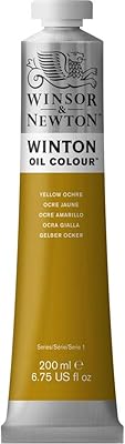 Winser & Newton Winton oil stain, 200 ml (6.6 oz), ocher yellow.. Make shopping fun and stress-free with DIAYTAR Nigeria.