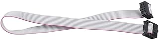 3 pieces 2.54 mm FC-8P IDC Gray flat cable LED display connected to the Download Cable JTAG.. DIAYTAR NIGERIA: Your partner in affordable online retail with reliable delivery across the nation.