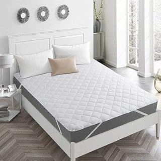 Samerfield mattress mattress cover - Elastic stretch -mattress protector - Machine washable mattress cover - Quilted - White (180 x 200 cm).. DIAYTAR NIGERIA: Making online shopping accessible with affordable prices and nationwide delivery service.