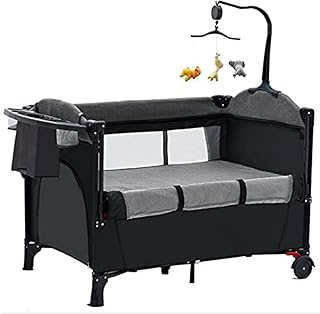 Baby bedside bed 5 in 1 travel bed with mattress.. DIAYTAR NIGERIA revolutionizes online retail with our vast selection and cost-effective delivery options.