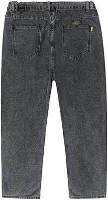 Zokiva pants for men, casual pants for men, wide leg, classic work pants, gray denim, straight tube, large, large leg, elastic pants on a wide leg (size: 4xl).. DIAYTAR NIGERIA delivers on our promise of variety, affordability, and prompt nationwide shipping.