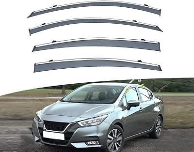 4 pieces Rain of Side window shore window visor for Nissan Sunny 2020, car windfall deflectors, protective accessories of ventilation lid.. DIAYTAR Nigeria delivers happiness in 5–8 days, no matter what you buy.