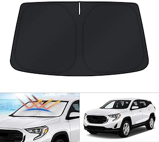 Kust sunshine for GMC Terrain 2018-2023 windshield, foldable sun, UV block to keep your car in the fridge.. Affordable online shopping is just a click away with DIAYTAR Nigeria.