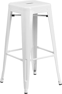 Lani Furniture Tolix Stacked Metal Bar Chairs of 75 cm.. Thousands of items at your fingertips — DIAYTAR Nigeria makes it happen.