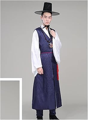 ZHCWT Men Koreans Traditional clothes Old dresses Ethnic Court Official clothing Performance Performance Costume Male Multicolor Hanbok.. Shop with confidence at Nigeria's leading affordable e-commerce platform with reliable delivery services.