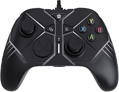 USB Xbox One Filaire Journal with Double Vibration Helmet Power for Xbox One/S/X/Steam/PC Windows 7/8/10 (Black - A).. Your complete shopping companion, DIAYTAR NIGERIA offers extensive selection delivered within the week.