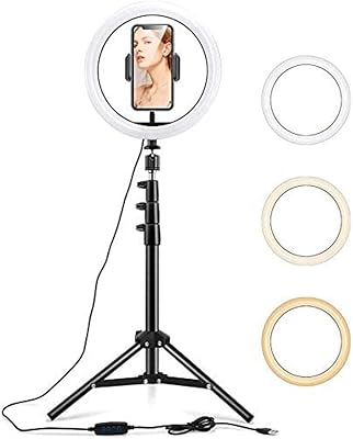 Ring Feel Light LED light ring for selfies with tripod 210 cm and mobile support for live streaming, makeup and tiktok (12 inch).. Shop the smart way with DIAYTAR NIGERIA's extensive selection and budget-friendly nationwide delivery.
