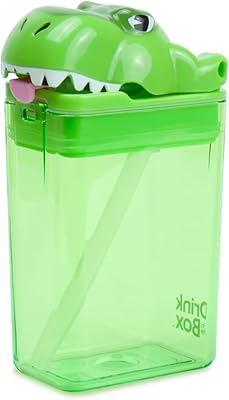 Presidio Design Drink in the box Fun Tops reusable jus container and environmentally friendly, 8 OZ (T-REX).. Looking for great deals without compromising on quality? DIAYTAR Nigeria brings you thousands of top products at affordable rates, delivered straight to your doorstep.
