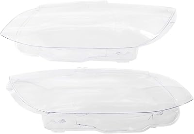 A pair of lens covers of the left and right lighthouse 63117182507/63117182508 replacement for BMW E92/E93 2006-2009 BMW M3 2008-2012.. DIAYTAR NIGERIA: Where every shopping need is fulfilled with affordable prices and nationwide shipping.
