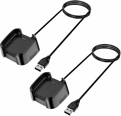 Cocoline FitBit Versa 2 intelligent watch charger, package of 2 replacement USB loading cables with load stock (3.3 feet) durable charger cable for health tracker and Fitbit paua 2 (96 cm + 96 cm).. Thousands of choices. Zero hassle. All thanks to DIAYTAR Nigeria.