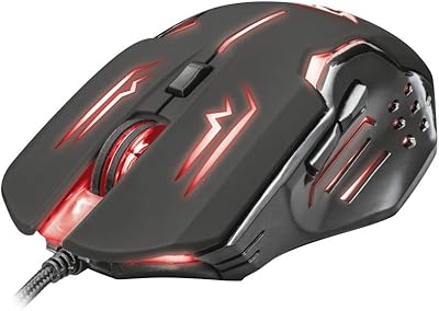 Trust rav 108 game mouse for computers and laptops, bright, 600-2000 dpi, 6 buttons - black.. Discover shopping simplified with DIAYTAR NIGERIA's comprehensive platform and reliable 5-8 day shipping.
