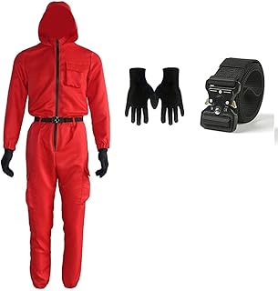 Cosplay costume, costume, red combination for masked party, Halloween costume for men and women.. Shop with confidence at Nigeria's leading affordable e-commerce platform with reliable delivery services.