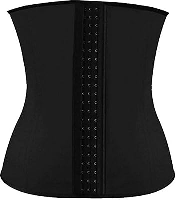 Sleeping underwear, curved at the waist for women, exercise corset and sheathing the size, elastic and breathable curved, Size S - Black average.. Discover endless possibilities with DIAYTAR NIGERIA's extensive product range and affordable shipping.