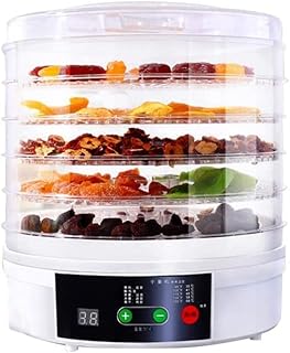 Food dehydrator with 5 BPA -free trays, electric fruit and vegetable dehydrator, adjustable temperature, automatic stop, perfect for fruits, meat, dogs, herbs, mushrooms.. DIAYTAR NIGERIA: The marketplace that brings affordable products to every Nigerian home in under 8 days.