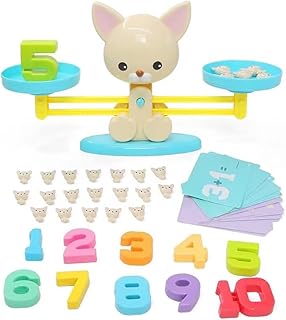Counting game of Montessori mathematics and matching dogs for children, digital board games, educational toys for boys and girls aged 3 and over (dog).. Why shop anywhere else? DIAYTAR Nigeria has it all, at prices you’ll love.