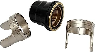 Set of 3 pieces compatible with the Harbor Freight 45A plasma cutter in titanium, 1 mounting cap and 2 conical conical spacers.. From tech to toiletries, DIAYTAR Nigeria delivers without delay.