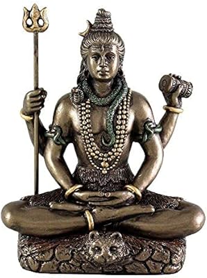 India collection object 3.4 inch in cold sunburned bronze lord chief idol as a gift (multicolored).. DIAYTAR NIGERIA brings the market to your screen with thousands of affordable products delivered to your door.