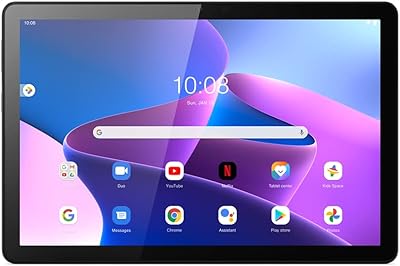 Lenovo Tab M10 3rd generation, 10.1 inches, 4 GB of RAM, 64 GB, 4G LTE, Gray Storm + Folio case.. DIAYTAR NIGERIA: Where shopping is affordable, selection is vast, and delivery is always reliable.