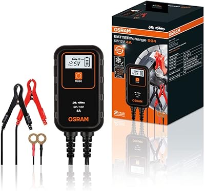 OSRAM 904 battery charger, black, OEBCS904.. DIAYTAR NIGERIA brings the market to your screen with thousands of affordable products delivered to your door.
