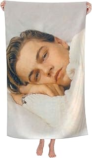 Lebee Leonardo DiCaprio Light Beach Bath Towel, Sweet Bath Towel, Pool, Outdoor Camping (A11).. Experience the DIAYTAR difference with our vast product selection and delivery within 5-8 days.