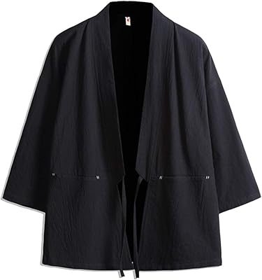 Traditional Japanese Japanese Kimono jacket, Men's Noragi jacket, Yukata coat, Haori coat.. DIAYTAR NIGERIA transforms dreams into deliveries with our affordable prices and 5-8 day shipping.