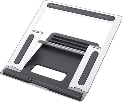 Multi-level Aluminum Multi-level Ergonomic Support for PROMATE LAPTable up to 17 inches in length.. DIAYTAR NIGERIA: Your trusted e-commerce partner with extensive product choices and affordable delivery.