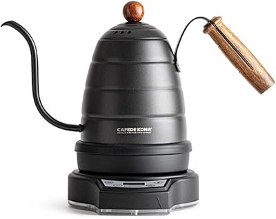 Kafdi Kona electric coffee maker, hand -perforated stainless steel, temperature control hole, long -mouth heat storage, 700 ml, black.. Your trusted shopping partner, DIAYTAR NIGERIA offers extensive selection with quick delivery options.