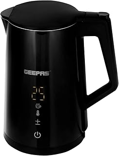 Digital electric kettle with dry boiling protection | Body temperature display 1.7 L 2200 W GK38051 Black.. Discover shopping made simple with DIAYTAR NIGERIA's comprehensive platform and nationwide delivery service.