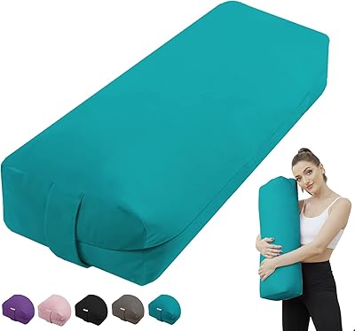 Polyester yoga pillow for meditation repairer with cover.. DIAYTAR NIGERIA redefines convenience with our vast product selection and swift nationwide delivery.