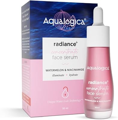 Concentrated face serum aqualogica radiance more with watermelon and niacinamide for a radiant look.. Shop with purpose and save with DIAYTAR NIGERIA's extensive platform and nationwide delivery service.