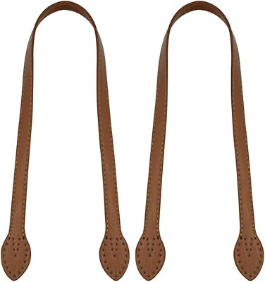 Subfox 2 pieces of 24 leather bag straps handles and wallets.. DIAYTAR NIGERIA delivers affordability and convenience to your doorstep within 8 days of purchase.