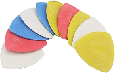 Hemobllo 10 Pieces Triangular Chalk of Professional Tailor For Artisanal Quilting (Mixed Colors).. Enjoy a hassle-free shopping experience with DIAYTAR Nigeria, where products are categorized for your convenience and delivery is always on time.