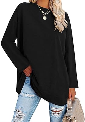 T-shirts with long sleeve for women, oversized, ample, relaxed, round neck, soft and fine blouse.. Get everything you need without leaving your home. DIAYTAR Nigeria offers a seamless shopping experience and delivers your orders quickly and reliably.