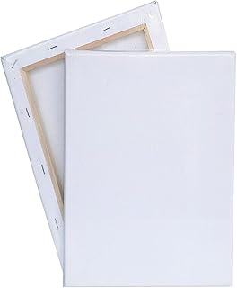 White blank canvas of 15 cm x 20 cm - Art canvas 100 % cotton for painting, acrylic pouring, oil painting, dried and humid art supports.. Enjoy a hassle-free shopping experience with DIAYTAR Nigeria, where products are categorized for your convenience and delivery is always on time.