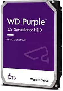 Internal hard drive Western Digital WD Purple 6 TB - SATA 6 GB/S, 256 MB of cache, 3.5 " - WD63PURZ.. DIAYTAR NIGERIA transforms online shopping with competitive prices and dependable nationwide delivery.