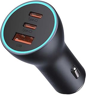 Baseus Golden CONTACTOR PRO C+C+U 65W Dark gray car charger (CGJP010013).. Navigate through thousands of products at pocket-friendly prices with DIAYTAR NIGERIA's easy-to-use platform.