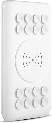 Tingz PD18W 10000MAH wireless power bank QC 3.0 with suction cups (white).. Discover the joy of choice with DIAYTAR NIGERIA's extensive selection and budget-friendly shipping.