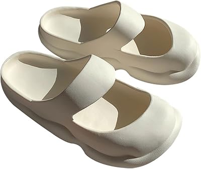 HOBIVA Sandal Baotou Sandals Thick Molittion Naustful Founders Interior and Outdoor Floor Deodorant Home Resistant Bathroom Shoe (Color: White, Size: 38-39).. Shop with purpose at DIAYTAR NIGERIA and receive your purchases at unbeatable prices within the week.