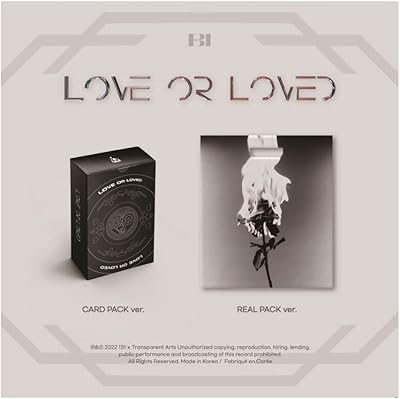 Album B.I. love or love part.1 + folded poster (card version, 1 folded poster).. DIAYTAR Nigeria: trusted by thousands for fast, reliable delivery.
