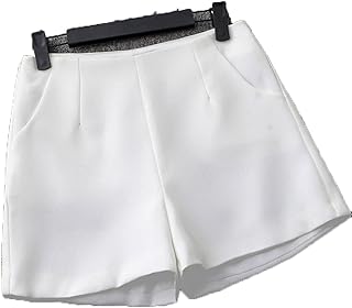 Summer beach shorts high waist with wide legs for women, black and white casual shorts with pockets (color: hortle, size: xl).. DIAYTAR NIGERIA delivers more than expected with our extensive catalog and 5-8 day delivery service.