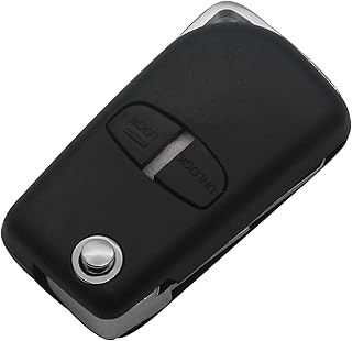 Car key with remote flap al-thiqa ki with left groove for mitsubishi pajero sport outlander grandis asx.. Experience the joy of convenient shopping with DIAYTAR NIGERIA's vast selection and quick delivery service.