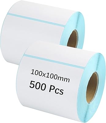 Direct thermal labels Printable ECV 4 "x 4" barcode paper for addresses.. Shop efficiently from anywhere with DIAYTAR NIGERIA's comprehensive platform and quick delivery options.