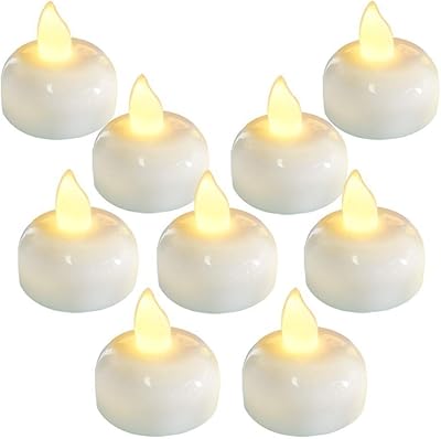 Floating LED candles Waterproof Sans Flame Amater, package of 12 Buchies Warm White Wall Flave Flat For Centerpiece, Wedding, Party, Pool, Spa.. Your digital shopping companion, DIAYTAR NIGERIA offers exceptional value with delivery in less than 8 days.