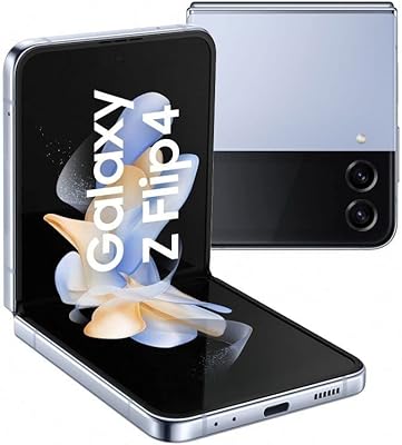 Samsung Galaxy Z Flip 4 5g Foldable Coffee Tailors with Android system, 128 GB without sim, blue, manufacturer's 3 -year warranty, UK version.. DIAYTAR Nigeria combines variety, affordability, and speed — making your online shopping experience not only enjoyable but also cost-effective.