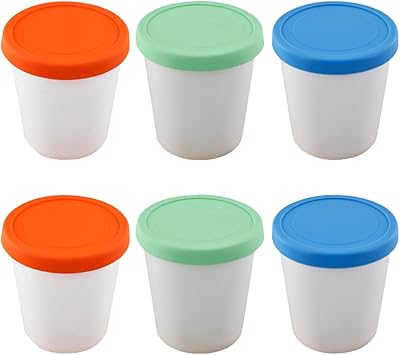 Set of 6 ice lids hermetic silicone lid container.. Shop confidently with Nigeria's most trusted e-commerce platform, offering swift and affordable delivery.