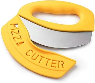 Pizza cutter, slicer with 4.5-inch stainless steel pizza, protective case for slicer, multifunctional pizza knife, dishwasher washable kitchen tools.. DIAYTAR NIGERIA: Empowering Nigerians with access to affordable products delivered within 8 days.
