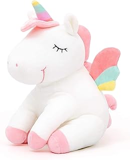 Licorne rainbow plush toys, unicorn toy toy, children's toys, soothing baby toys, birthday gifts-25 cm.. DIAYTAR NIGERIA: Your partner in affordable e-commerce with dependable delivery across Nigeria.