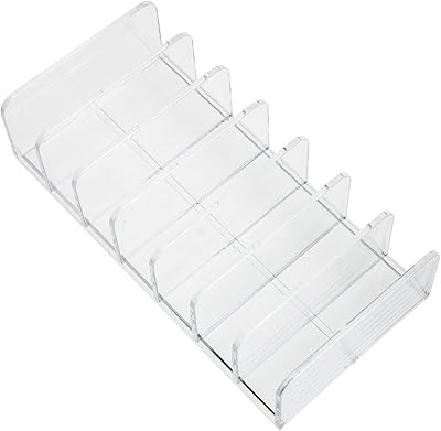 Stahad Office storage box in transparent plastic, storage bins for liquid eyeshadows, plastic storage box, lipstick, make -up drawer organizer, eyeshadow organizer, holder of makeup palette support.. Discover a world of affordable shopping with DIAYTAR NIGERIA's vast marketplace delivered to you in days.