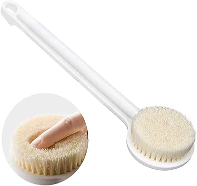 Delfino body brush, long -sleeved dry shower brush, soft brush for back cleaning, exfoliation, blood circulation improvement, cellulite treatment.. Experience the future of online shopping with DIAYTAR NIGERIA's extensive product range and competitive pricing.
